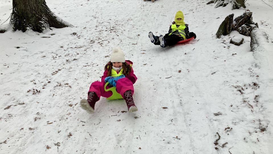 Sledging fun!